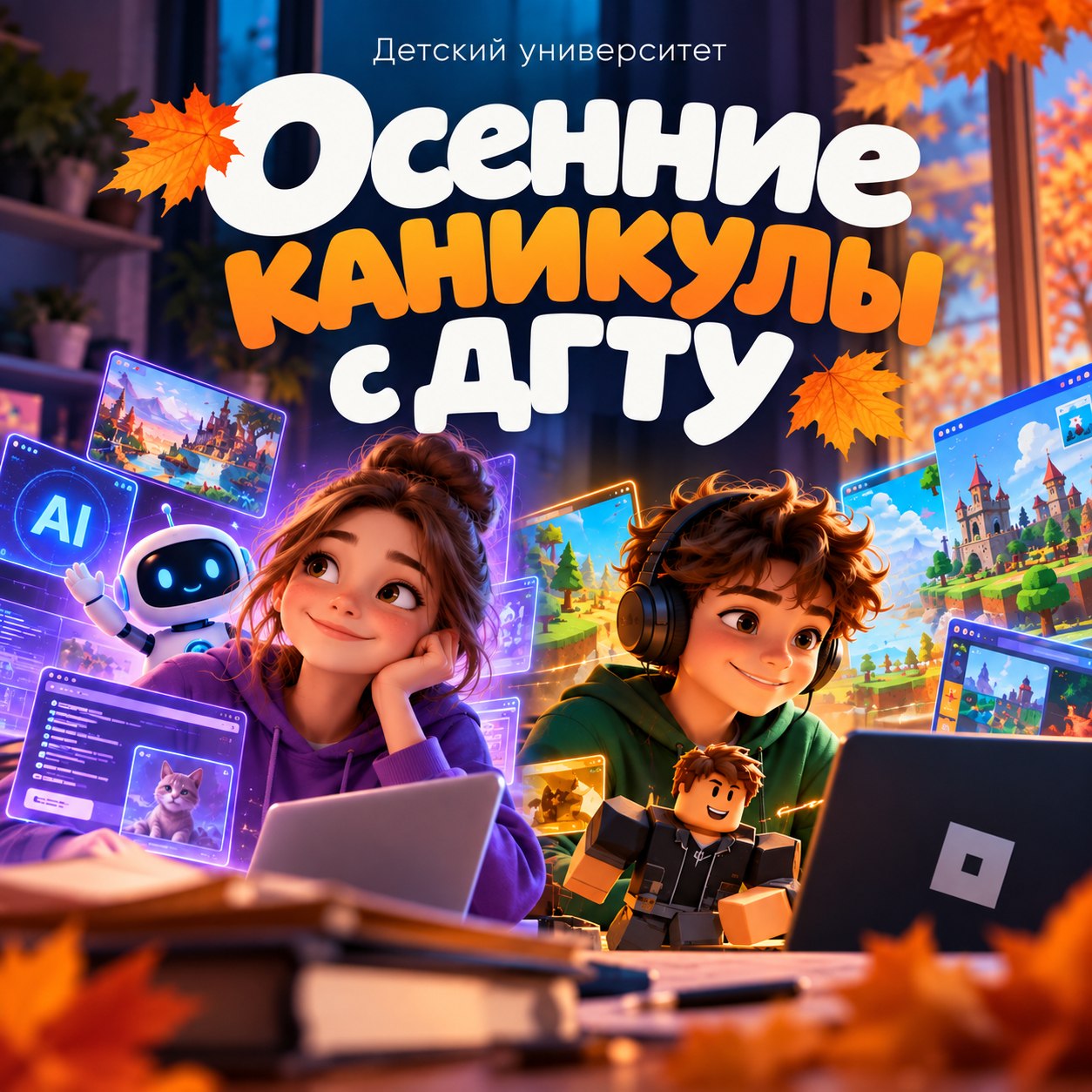 Осенние каникулы в ДНК ДГТУ